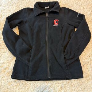 Columbia Black Fleece Zip-Up Jacket